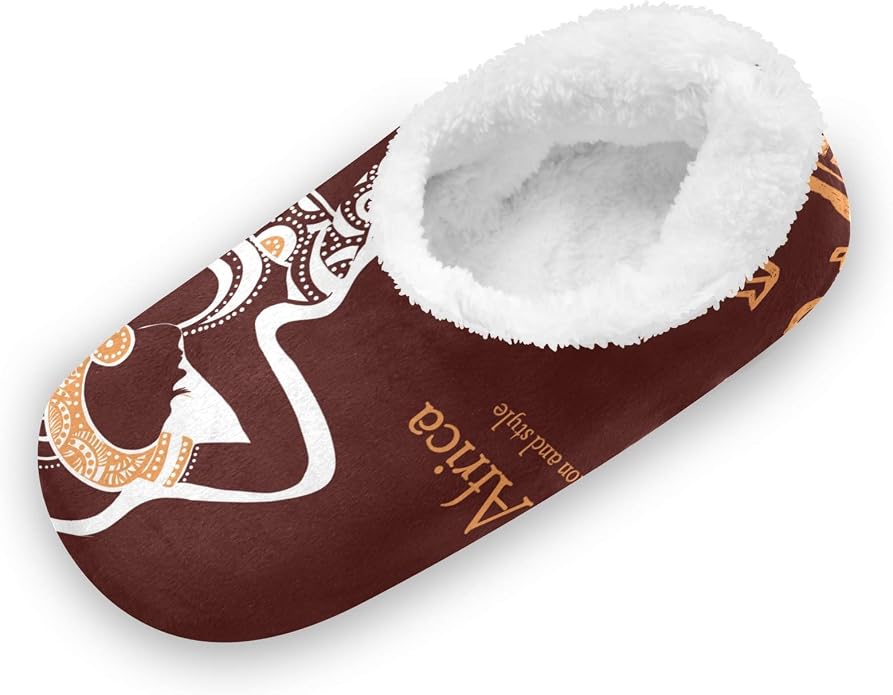 women's closed back house slippers