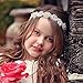 fxmimior Head Piece Flower Girl Wedding Crystal Rhinestones Headband Hair Accessories Headwear (3)