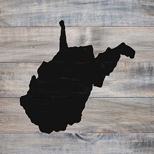 West Virginia State Stencil Template - Reusable Stencil with Multiple Sizes Available