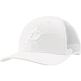 ZHATS NHL Unisex-Adult NHL Officially Licensed Adjustable Snapback Hat Dakota Echo White