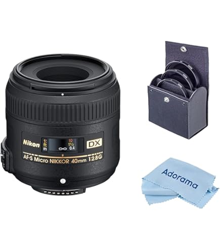 Amazon.com : Nikon AF-S DX Micro-NIKKOR 40mm f/2.8G Close-up Lens