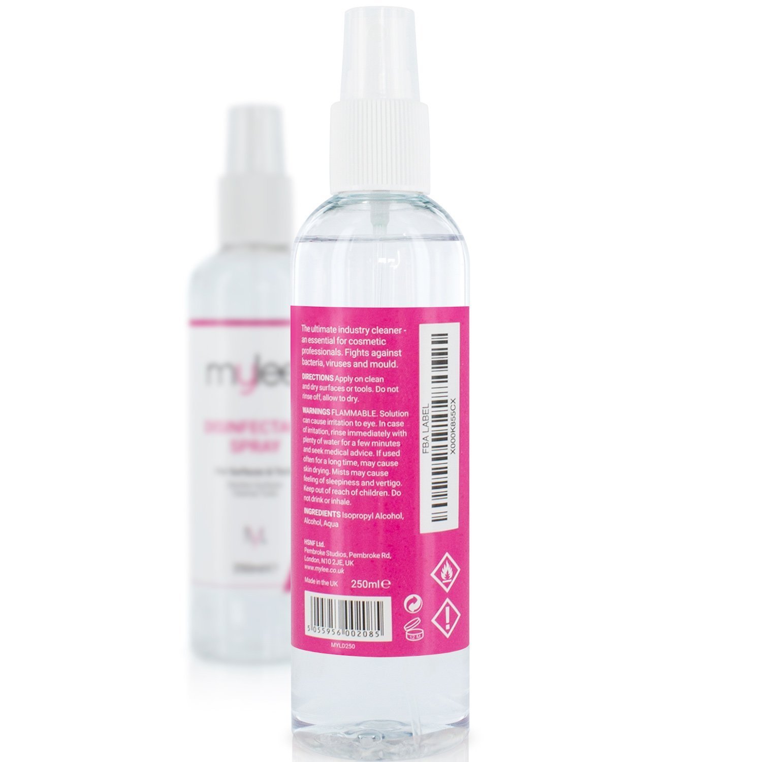 Mylee Disinfectant Spray Antiseptic Sanitiser, Sanitises and Cleanses