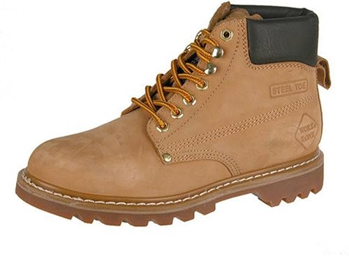 tan construction boots
