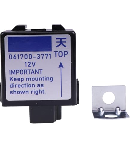 12V Time Delay Relay Solenoid T0070-31410 For Kubota Engine Stop B1550D B8200 1J321-60242