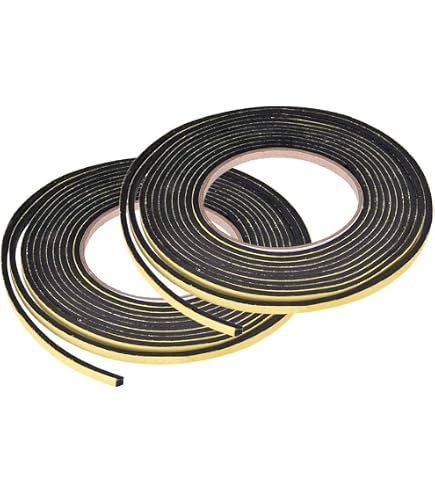 Uxcell EPDM Foam Rubber Seal Weather Strip - 13mm Diameter, 3 Meters Long, Black - View #13
