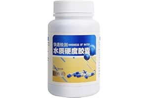 Hard Water Test Kit - Water Softener Testing Kit | Hardness Detection for Well Aquarium Pond Hydroponics Freshwater Pool Tank