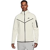 Nike Men's Sportswear Phantom/Black Tech Fleece Full-Zip Hoodie (CU4489 072) - 3XL