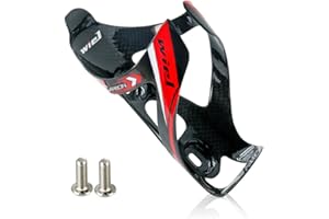 Wiel Full Carbon Fiber Bicycle Bike Light Drink Water Bottle Cage Holder