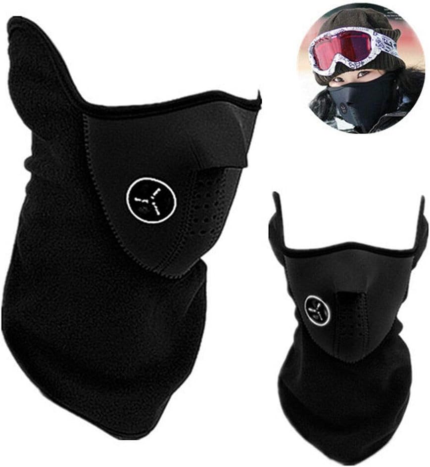 SHOPPOZONE Men's Fabric Face Mask Pollution Cambridge Reusable, Washable, Durable (black)