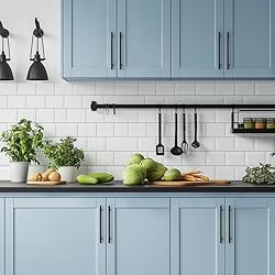 HOME EDIT Black Cabinet Handles 8-3/4 Inch Hole