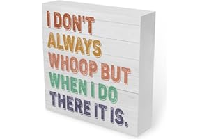 JEILINK Funny Office Supplies Desk Decor Office Desk Accessories Cubicle Decor Cute Wooden Box Sign Office Essentials for Women Sister Boss Coworker Friend Home Farmhouse Counter Table Shelf Wall Pediment