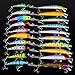Fishcm Hard Fishing Lures Topwater Lures for Freshwater,Fishing Tackle Lure Kit Set