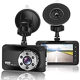 ORSKEY Dash Cam 1080P Full HD Car DVR Dashboard Camera Video Recorder in Car Camera Dashcam for Cars 170 Wide Angle WDR with 