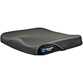Curve Wheelchair Cushion Size: 18" x 18", Cover Type: Stretch-Air