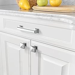 Amerdeco 10 Pack Polished Chrome Cabinet Pulls
