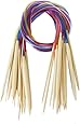 Paire D'aiguilles à Tricoter écologiques En Bambou 25 Cm X 7,5 Mm