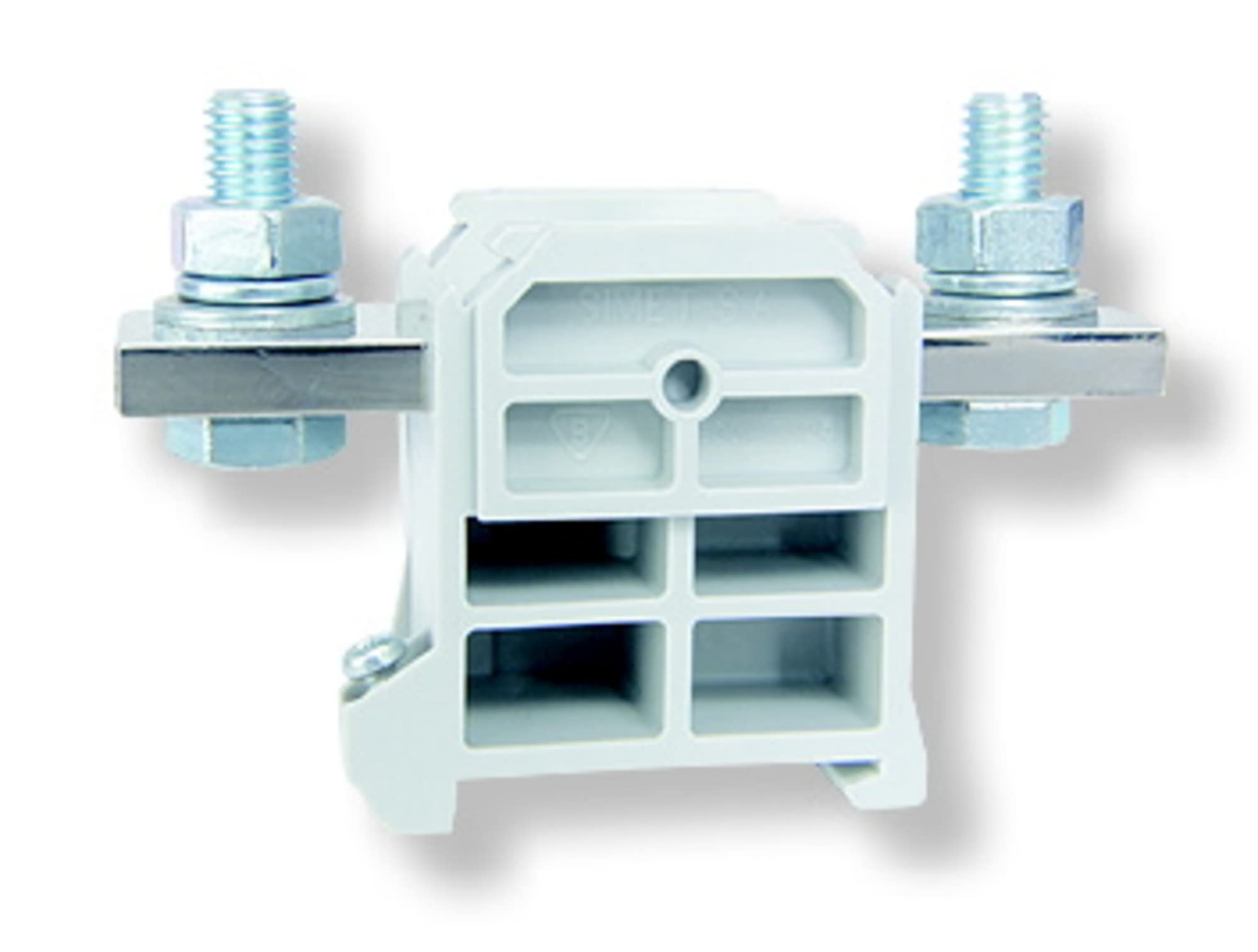 SIMET Brand ZSG1-240.0S Rail Mounted Screw Terminal Block