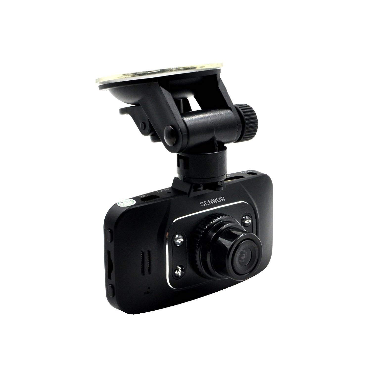 SENWOW Dash Cam (32GB Card Included) 1080P Full HD Car Camera 2.7” LCD Driving Video Dashboard DVR Built in G-Sensor, Loop Recording, Night Vision, Parking Monitor, Motion Detection, WDR, GS8000+32G