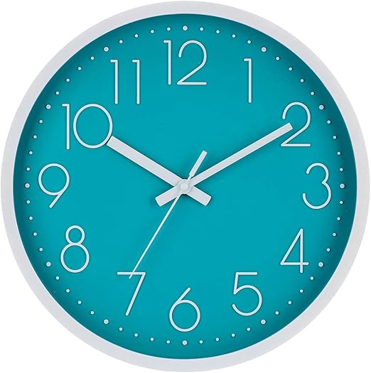 Amazon Com Jofomp Modern Wall Clock 12 Upgrade Silent Wall