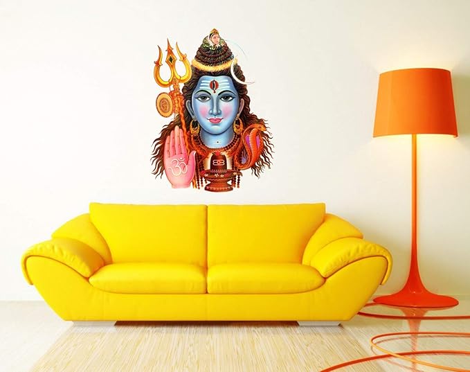 Buy Sticker Studio Lord Shiva Wall Sticker and Decals Vinyl