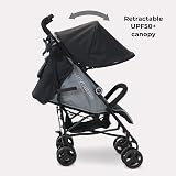 My Babiie MB02 Plus Stroller Birth to 4 Years Black & Grey view 5