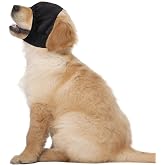 Xuniea Dog Calming Cap Eye Mask Blindfold Shading Eye Patch, Small | Mesh Shading for Grooming Vet Visits, Reduces Stress Dog Eye Cover, Adjustable Fit,Anti Car Sickness