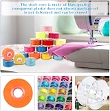 YUEYUAN 36 Pcs Sewing Machine Bobbins Thread Kit with Storage Box view 5