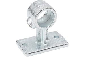 Steel Tek 674-304HC 3/4" x 3/4" BK Products Galvanized Steel Rail Support