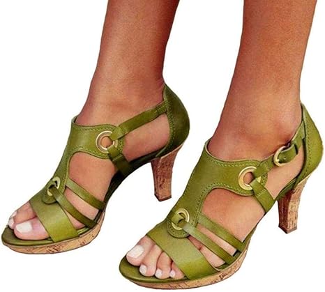 plus size wide high heels