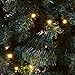 Goplus 7FT Pre-Lit PVC Artificial Christmas Tree Auto-Spread/Close up Premium Spruce Hinged w/ 300 LED Lights & Metal Stand, Green (7 FT)