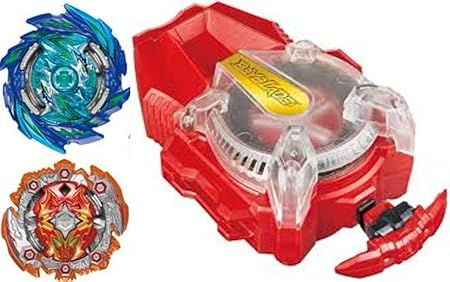 Amazon 右回転アタックタイプ ベイブレードバースト B 173 03 スーパーサタン 6 X 1s 06デッドハデス Hb 165 スパーキングベイランチャー 改造対戦型トイ おもちゃ