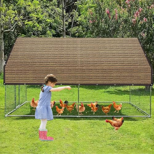 Shade Netting, Sun Protection Net 80% UV Shade Fabric, Windproof Greenhouse Shade Cloth for Plant Cover/Greenhouse/Garden/Pergola/Patio Lawn/Pet House