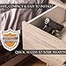 BedSide GunLock Gun Safe Storage Trigger Lock for Guns Pistol Rifles Handguns & Shotguns - Quick Access Mount Accessories for Home Security or Display - Secure Alternative to Safes, Vault and Case