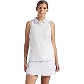 PUMA Womens X Volition Solid Sleeveless Golf Polo