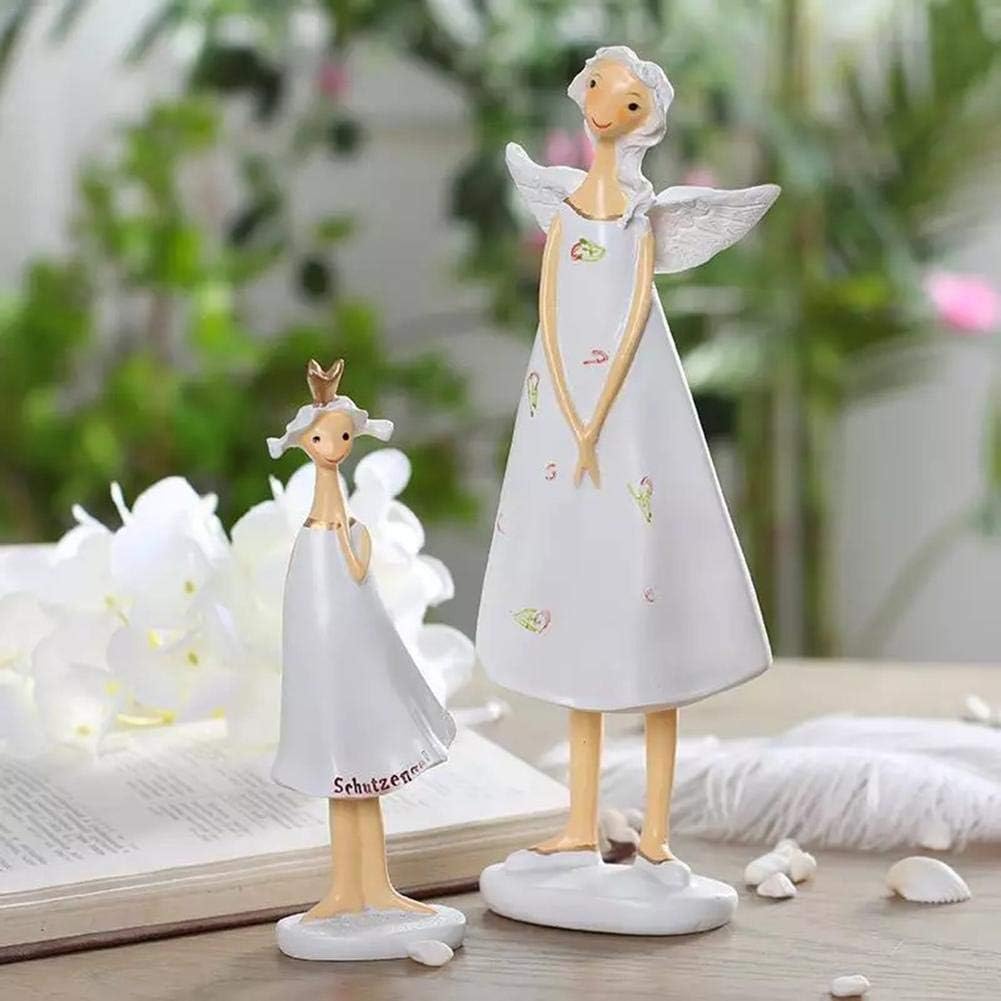 A Set of Angels Resin Ornaments Garden Shop Decorations Cafe Wine Cabinet Display Innovative Gifts