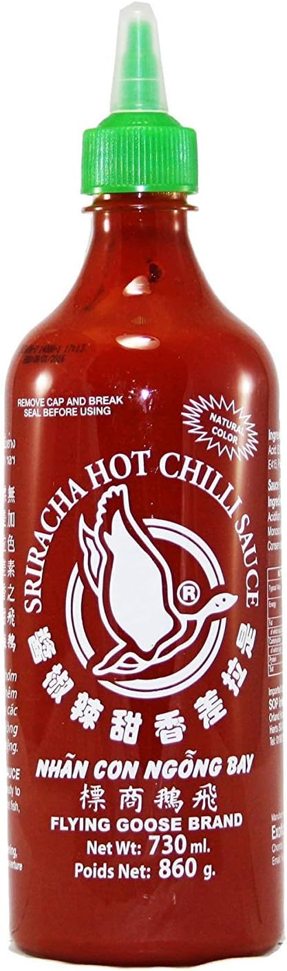 Flying Goose Sriracha Hot Chilli Sauce 730 Ml Pack Of 2 Amazon Co Uk Grocery