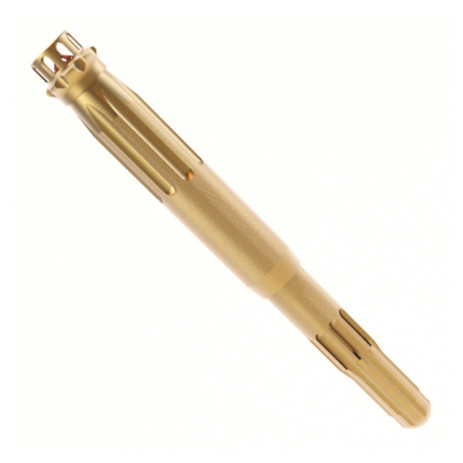 Pens Black Metal Aluminum Fountain Pen Rotating Pen TopPen, Come With Pen Bag & Box Fountain Pen (Co