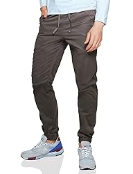 Match Men's Loose Fit Chino Washed Jogger Pant
