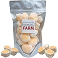 Freeze-Dried Candy Salt Water Taffy 2 oz - Cut To Bite Sized Pieces - Ships In Box - Deliciously Crunchy, Intense Flavor, Lightweight Snack (Frosted Carrot Cake)