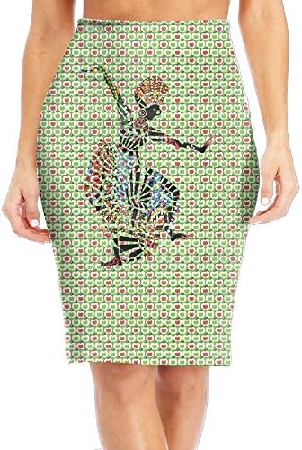 Qi8A Skirts African Dancers Women Slim Elastic High Print Long Skirts Skirt