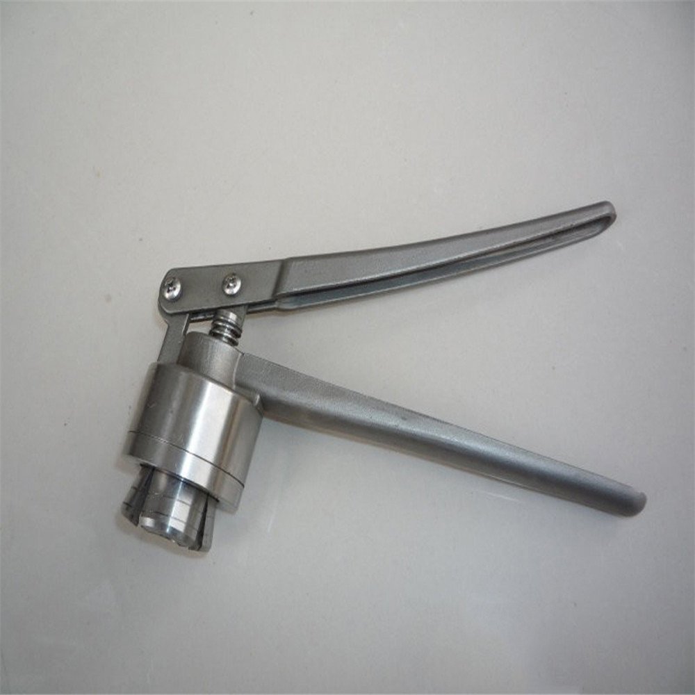 Stainless Steel Vial Manual Crimper 20 mm Flip Off Caps Hand Sealing Machine 20A
