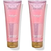 Bath and Body Works Gift Set of of 2 - 8 oz Body Cream - (Champagne Toast)
