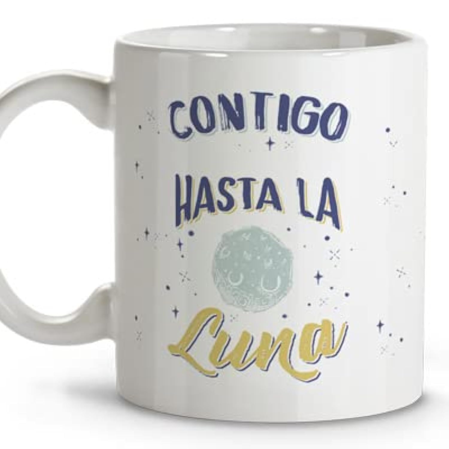 Positive Phrases Mugs, Personalised Mugs, Original Breakfast Mugs, Ceramic Mug, 330 ml, Gifts with Phrases, Mugs with Messages.