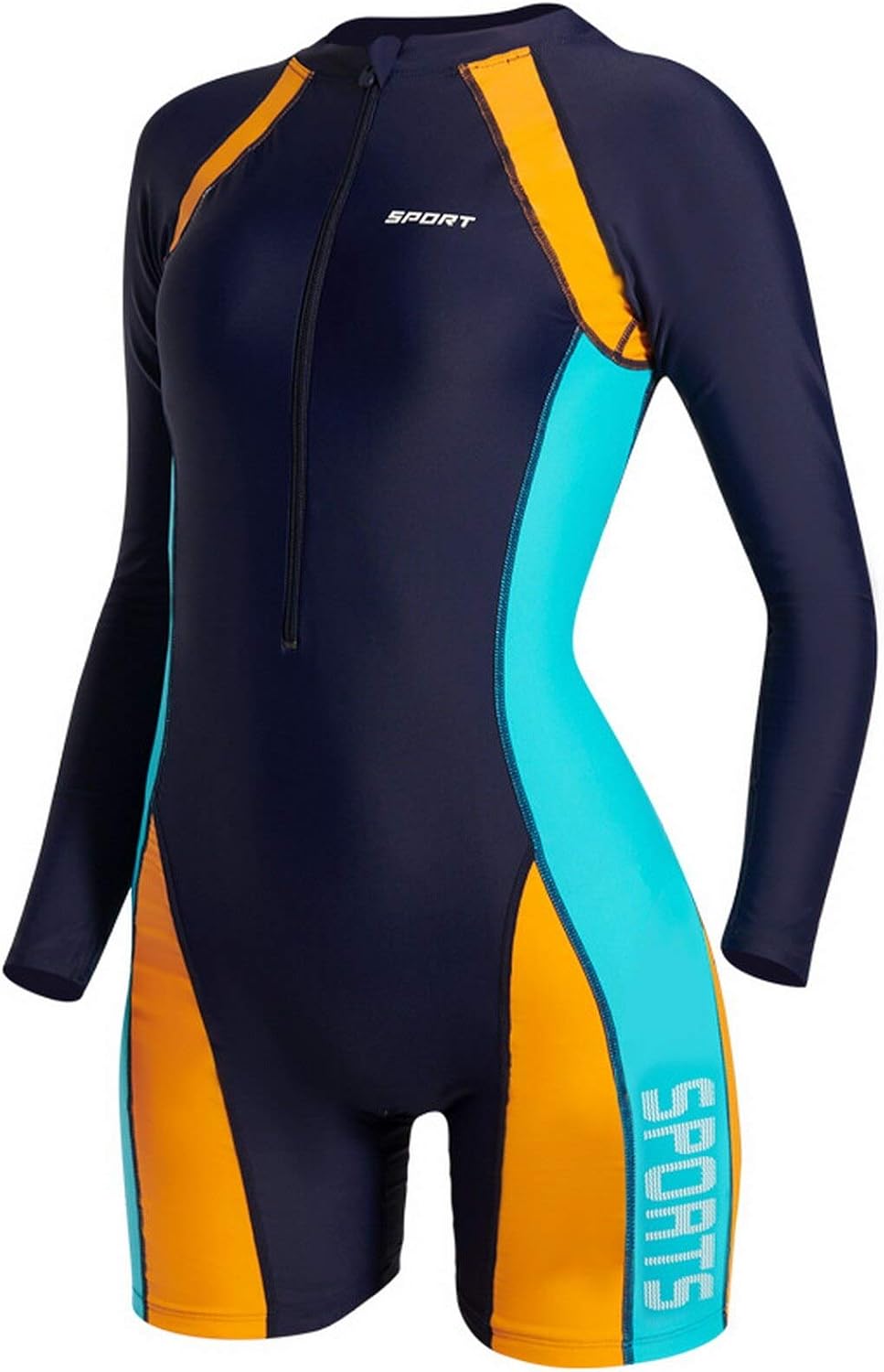 Women's Rash Guard Dive Skin Suit Nylon Bodysuit Quick Dry