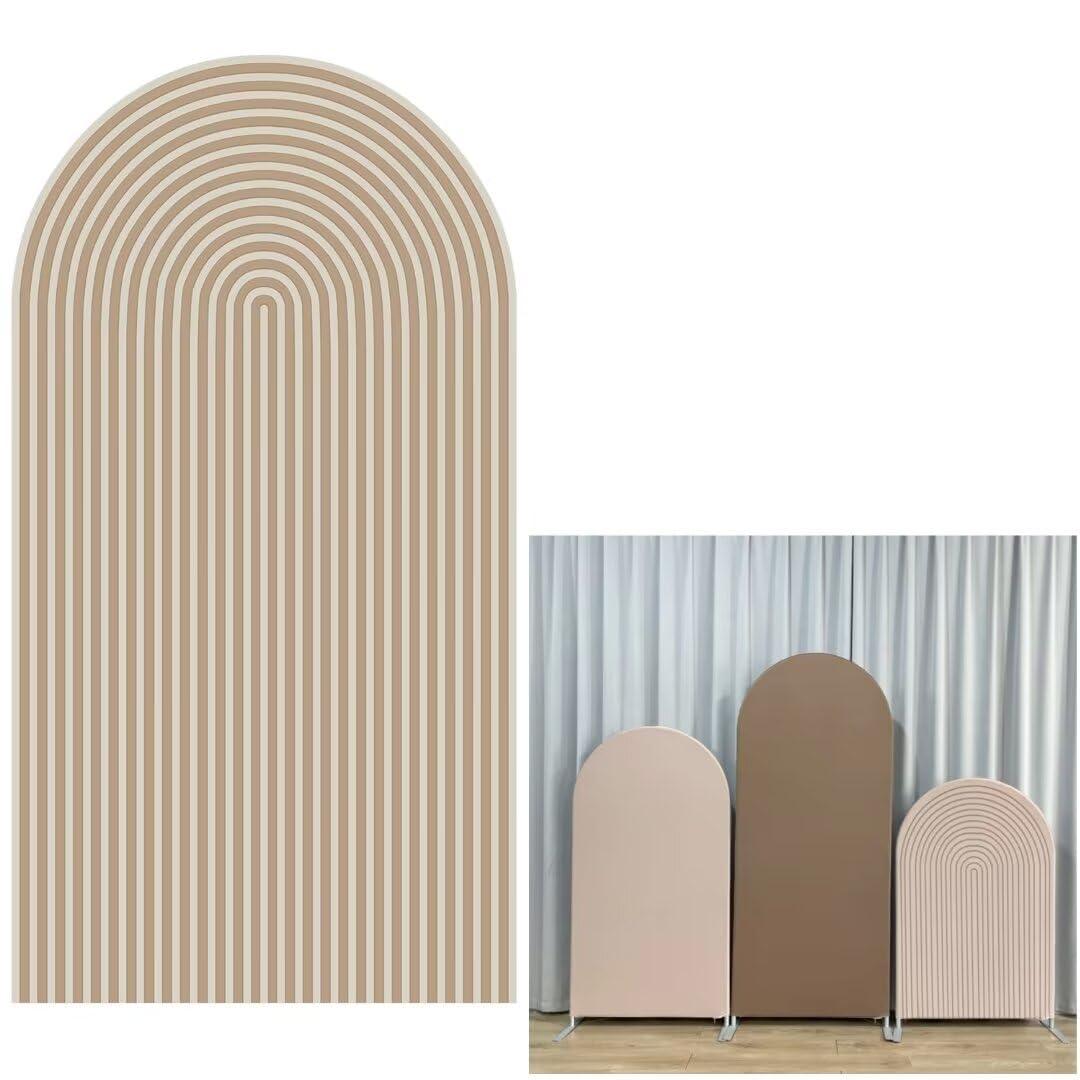 FiVan Ripple Arch Backdrop Cover Elastic Spandex Curved Top Background ...