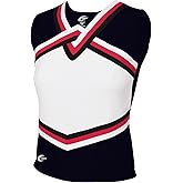 chassé Girls' Sport Legacy Shell Top - Adult Sized Cheerleading Uniform Shirt