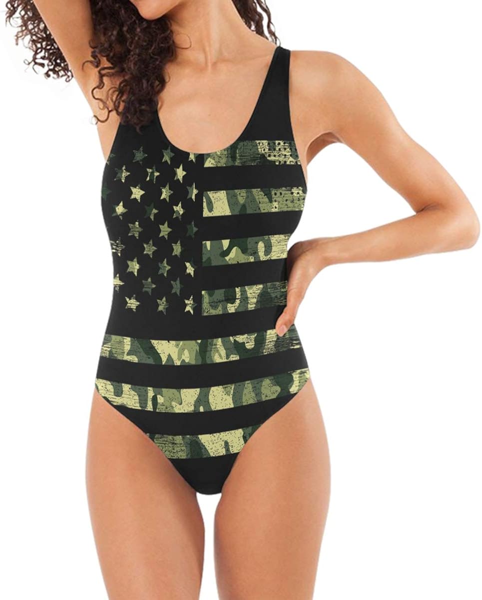 black one piece swim