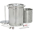 Bayou Classic 1118 32-Quart Stainless Steel Turkey Fryer