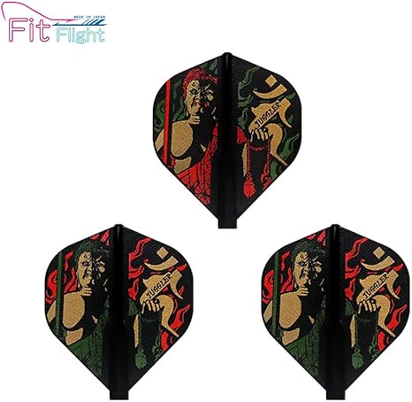 Amazon Cosmo Darts コスモダーツ Fit Flight Juggler フィットフライト ジャグラー Acala スタンダード Dブラック ダーツ フライト フライト プロテクター 通販
