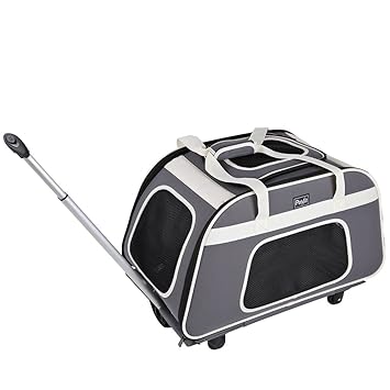cat carrier on wheels amazon